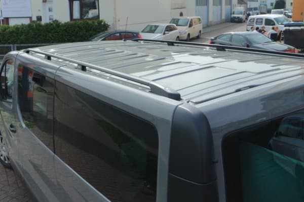 dachreling passend fuer renault trafic l2 h1 ab bj 2014 in aluminium schwarz2