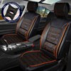 sitzbezuege audi a4 nashville schwarz orange