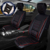 sitzbezuege ford courier boston schwarz rot