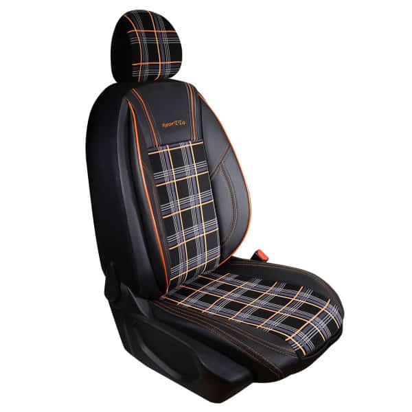 ▷ Sitzbezüge passend für Nissan Juke Set SporTTo in Schwarz/Zimt