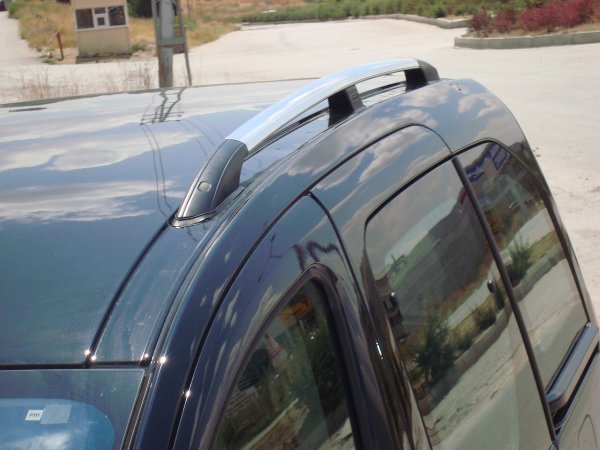 Dachreling passend für Citroen Berlingo II Bj. 2008-2018 Aluminium Hochglanzpoliert