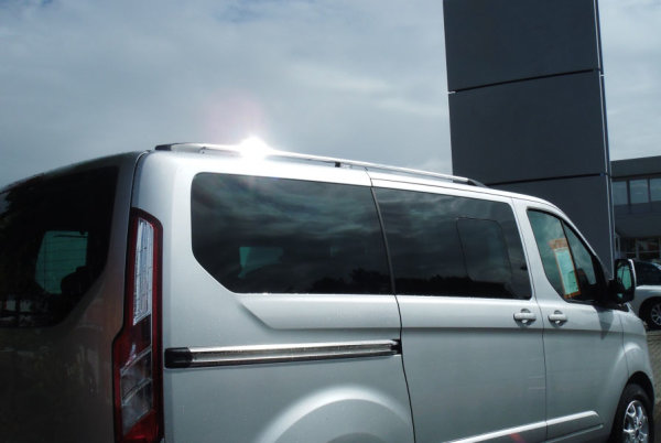 Dachreling passend für Ford Custom Transit Tourneo L2 ab Bj. 2012 Aluminium Hochglanzpoliert
