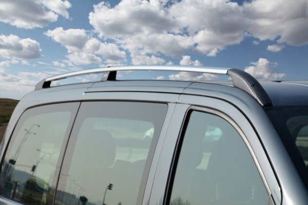 Dachreling passend für Mercedes V-Klasse Extra Lang ab Bj. 2014 Aluminium Hochglanzpoliert