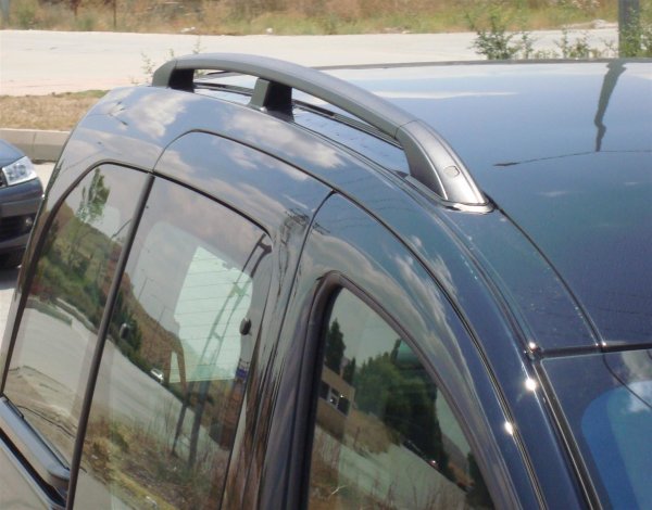 Dachreling passend für Peugeot Bipper Bj. 2008-2014 Aluminium Schwarz