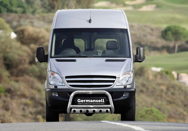 Frontschutzbügel mit Blech passend für Mercedes Sprinter Bj. 2006-2013-2018