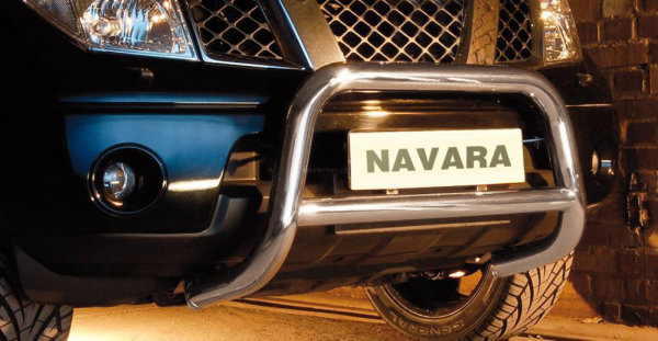 Frontschutzbügel mit Querstab passend für Nissan Navara Bj. 2005-2010
