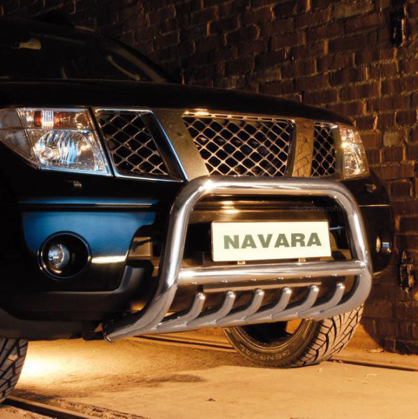 Frontschutzbügel mit Grill passend für Nissan Navara Bj. 2010-2015