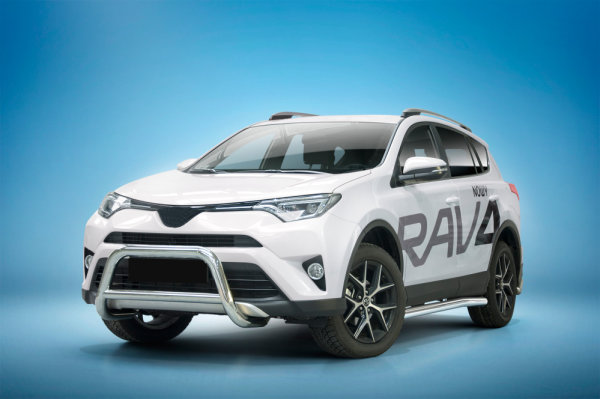 Frontschutzbügel mit Querstab passend für Toyota RAV4 Bj. 2015-2018