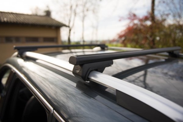 Dachträger passend für Kia Sportage Bj. 2004-2010 Aluminium Schwarz 120cm