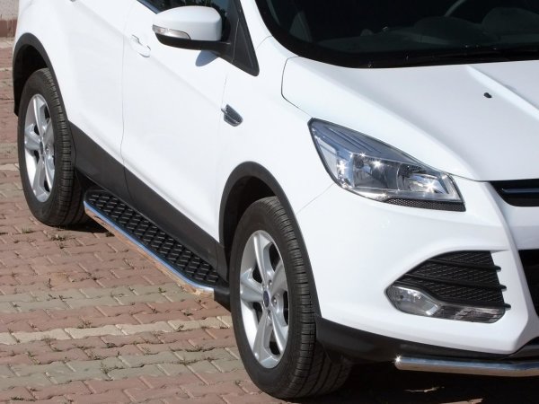 Trittbretter passend für Ford Kuga ab 2013-2016 Hitit Chrom mit TÜV