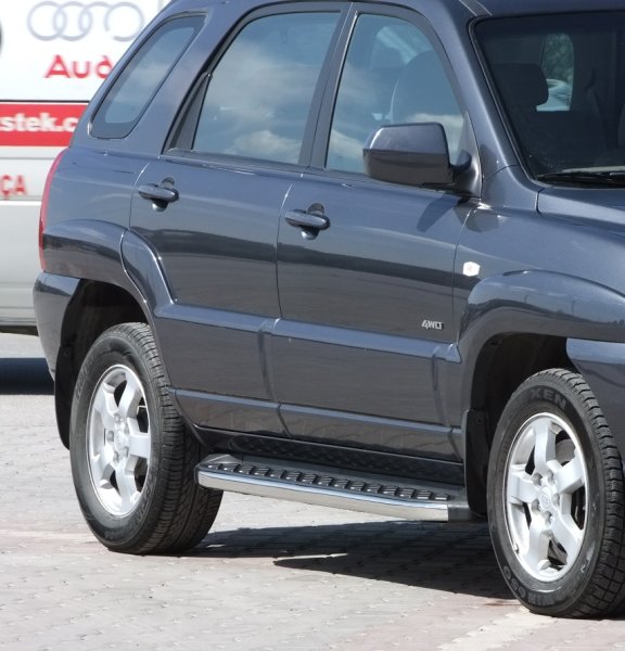 Trittbretter passend für Hyundai Tucson 2005-2010 Hitit Chrom mit TÜV
