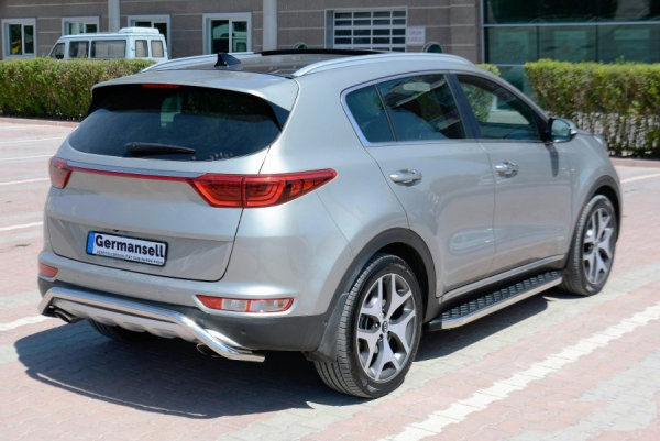 Trittbretter passend für Kia Sportage 4 ab 2015 Hitit Chrom mit TÜV
