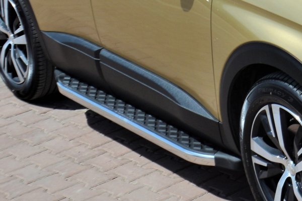 Trittbretter passend für Peugeot 3008 ab 2016 Hitit Chrom mit TÜV