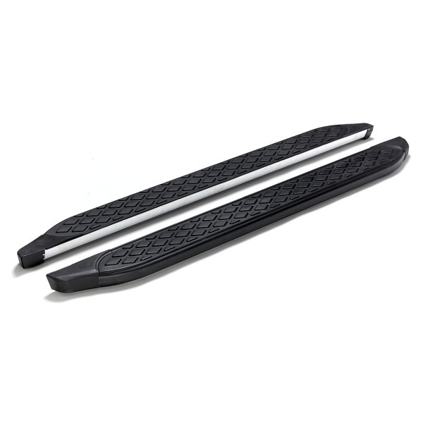 Trittbretter passend für Toyota Hilux 2011-2015 Hitit Schwarz mit TÜV